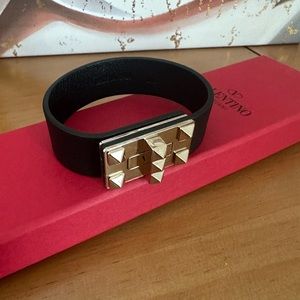 Valentino Garavani Rock Stud Bracelet Size M